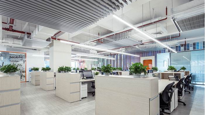 员工惊喜、老板满意，这样的重庆办公楼室内装修你学会了吗？